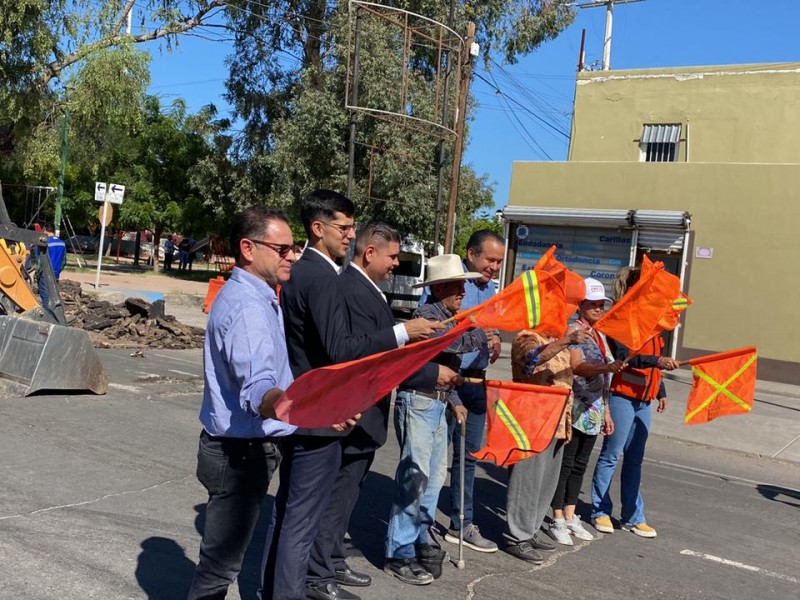 Iniciaron obras en calle Reforma con inversión de 33 mdp