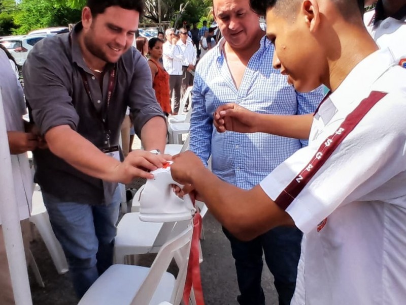 Inició  boteo de colecta estatal Cruz Roja Tuxpan