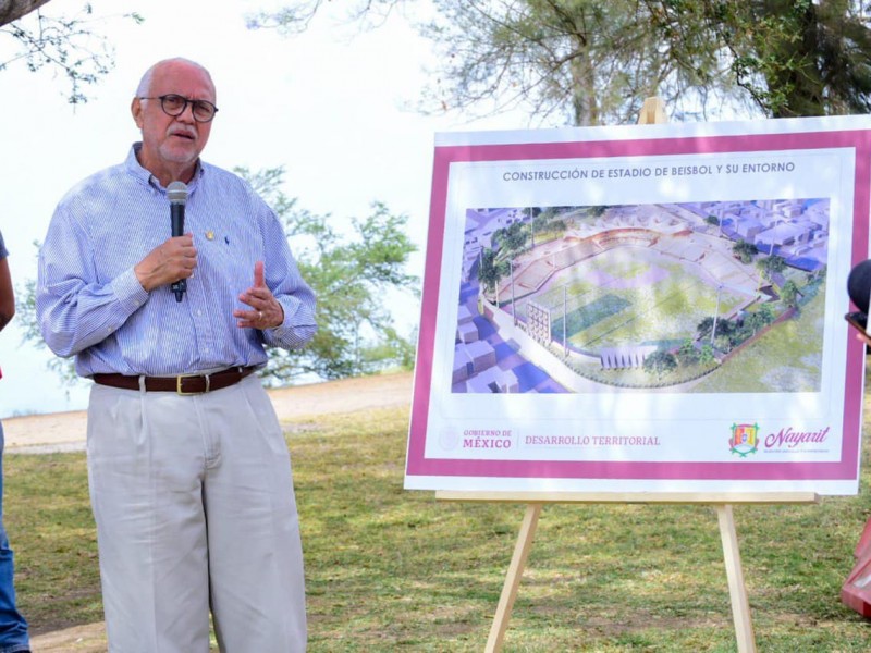 Inició construcción del nuevo estadio de béisbol