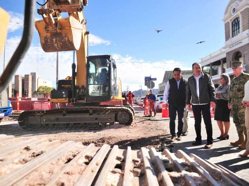 Inicio de obras de rehabilitación de la avenida Aquiles Serdán