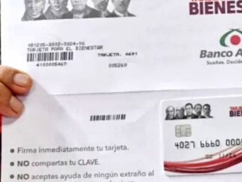 Inició el cambio de tarjetas del Bienestar