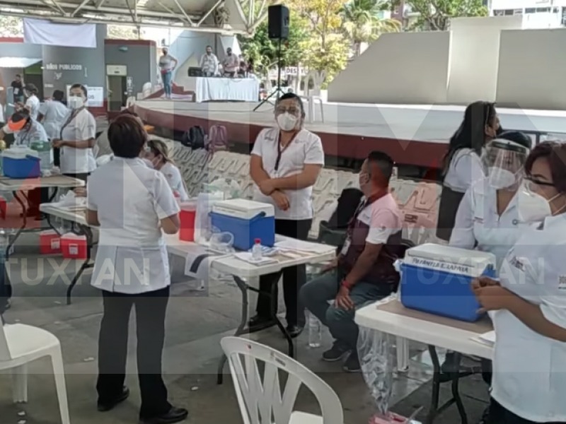 Inició jornada de vacunación contra Covid19 en Poza Rica