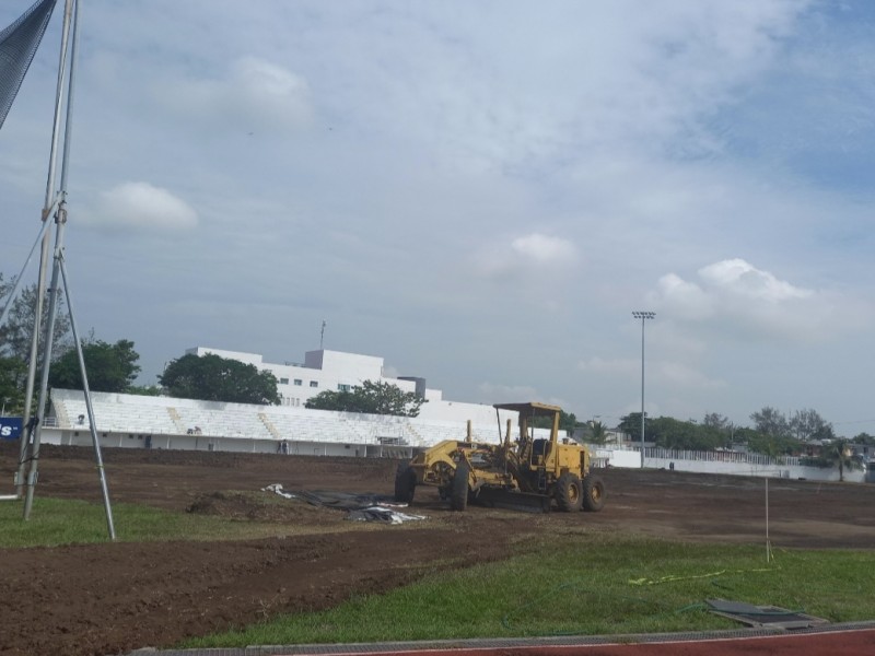 Inició la rehabilitación de la unidad deportiva Hugo Sánchez