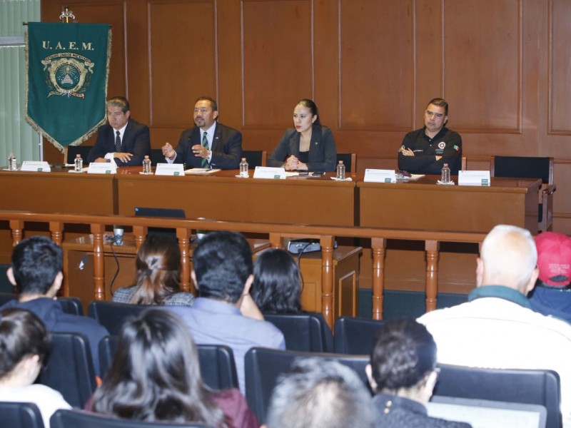 Inició Semana Institucional de Protección Civil UAEM