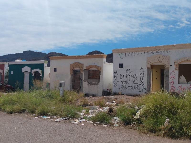 Inseguridad causa abandono de viviendas en la 13 de julio