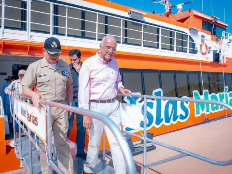 Inspecciona Gobernador trabajos en ruta San Blas-Islas Marías