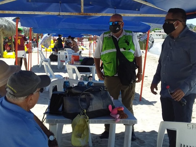 Inspecciona UMPC aplicación de protocolos de seguridad en playas