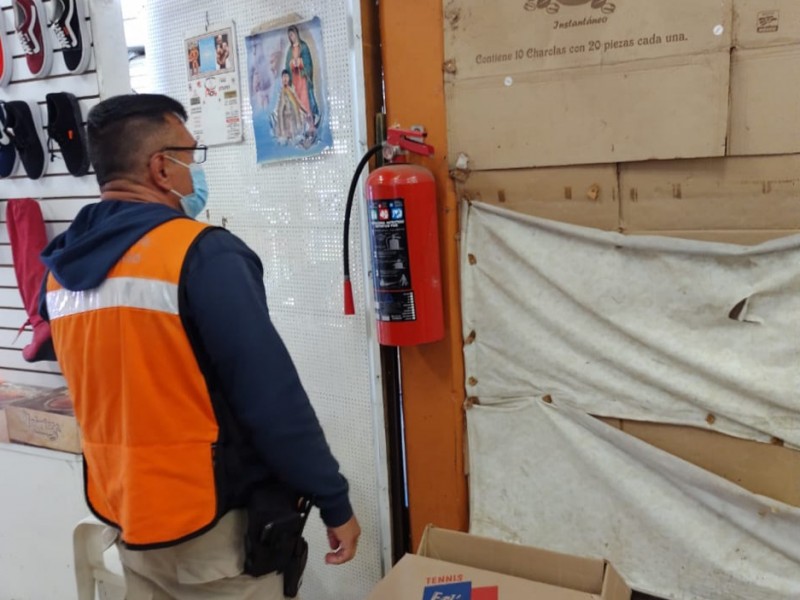 Inspeccionan mercados de Zamora, detectaron problemas en instalaciones eléctricas 