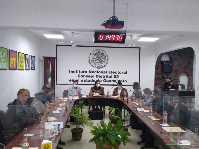 Instala INEGuanajuato consejos distritales para proceso de revocación de mandato