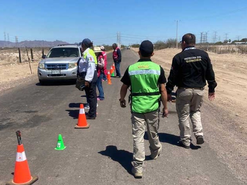 Instala Protección Civil módulos para atender a peregrinos