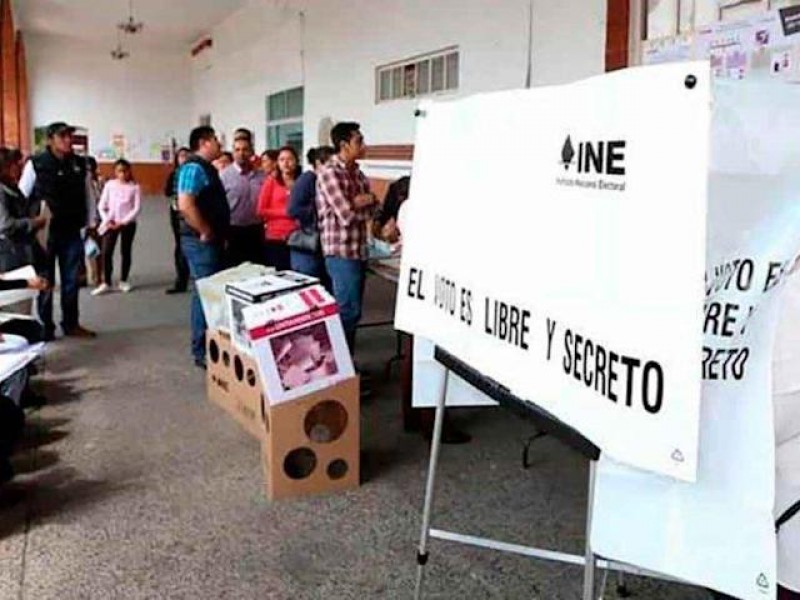 Instaladas el 98% de las casillas electorales en Michoacán