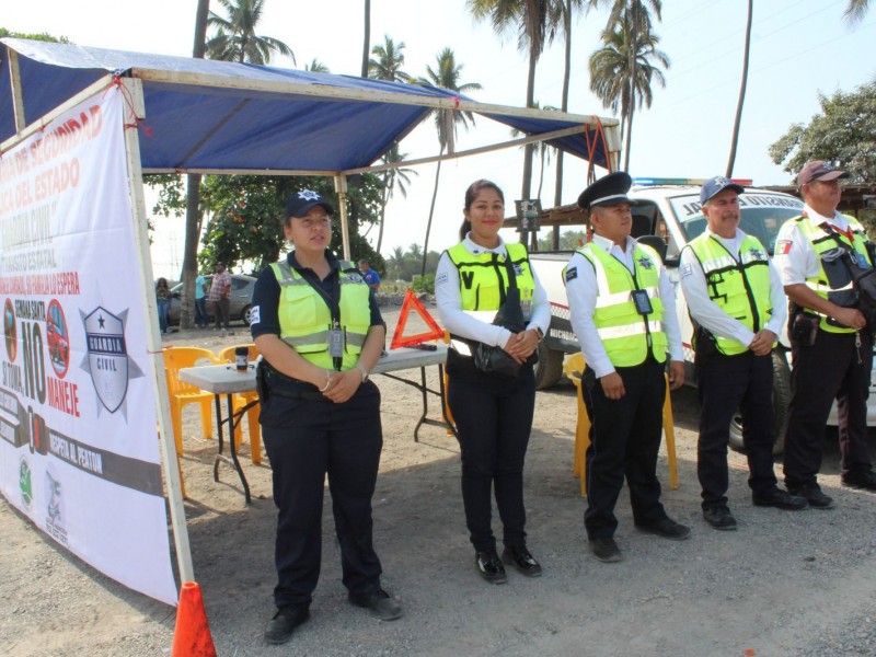 Instalados 52 módulos para asistencia vial en Semana Santa