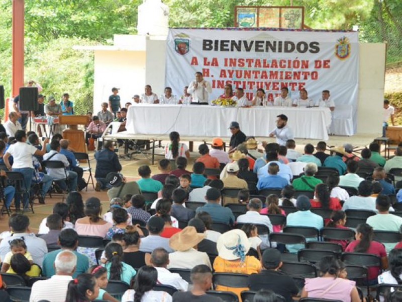 Instalan Cabildo del nuevo municipio Ñuu Savi