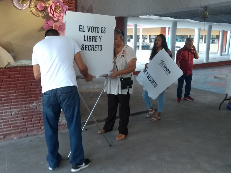 Instalan casilla en el centro de Mazatlán