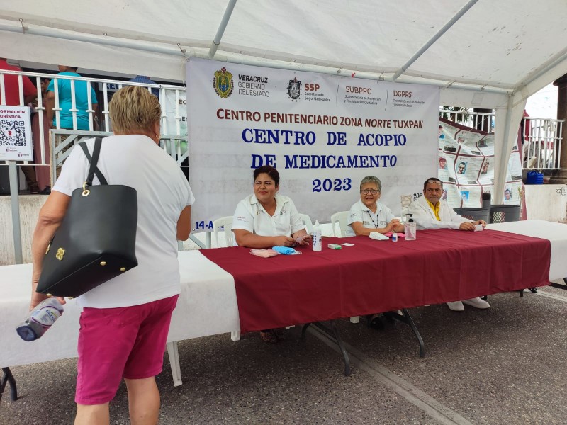 Instalan centro de acopio de medicamentos a beneficio del CERESO