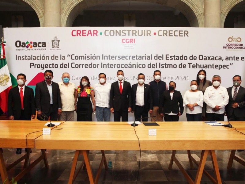 Instalan Comisión Intersecretarial para el Proyecto del Corredor Interoceánico