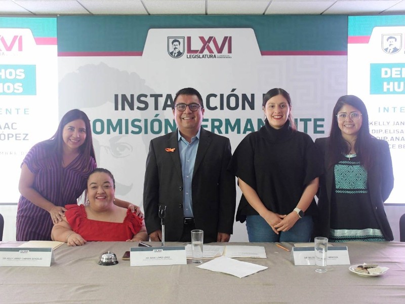 Instalan Comisiones Permanentes en el Congreso de Oaxaca