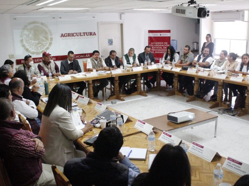 Instalan Comité Operativo de Programas para el Bienestar en Michoacán