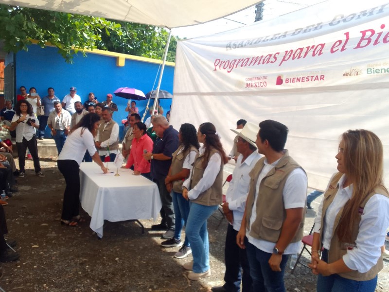 Instalan Comités de Programas para el Bienestar en Veracruz