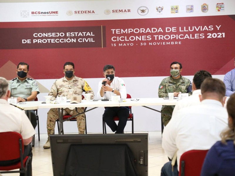 Instalan Consejo Estatal de Protección Civil para seguimiento de 