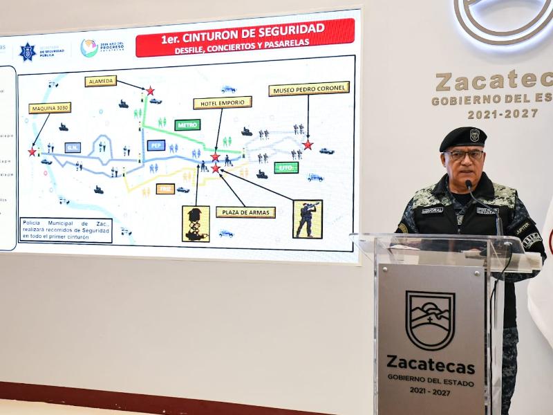 Instalan cuatro cinturones de seguridad por Festival de Día de Muertos