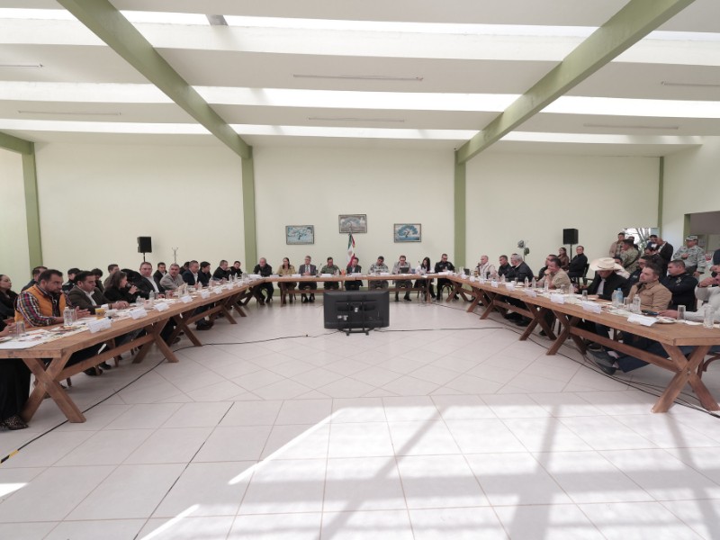 Instalan mesa de seguridad para la Región Valles