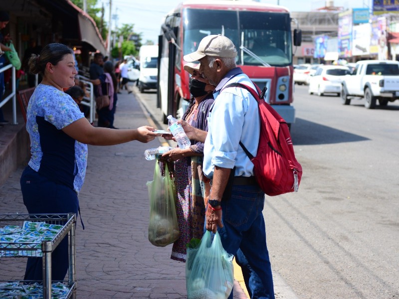 Instalan módulo de hidratación en Navojoa ante altas temperaturas