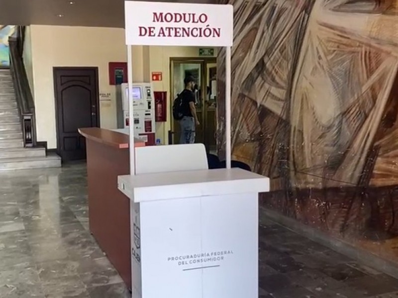 Instalan módulo de PROFECO en Palacio Municipal