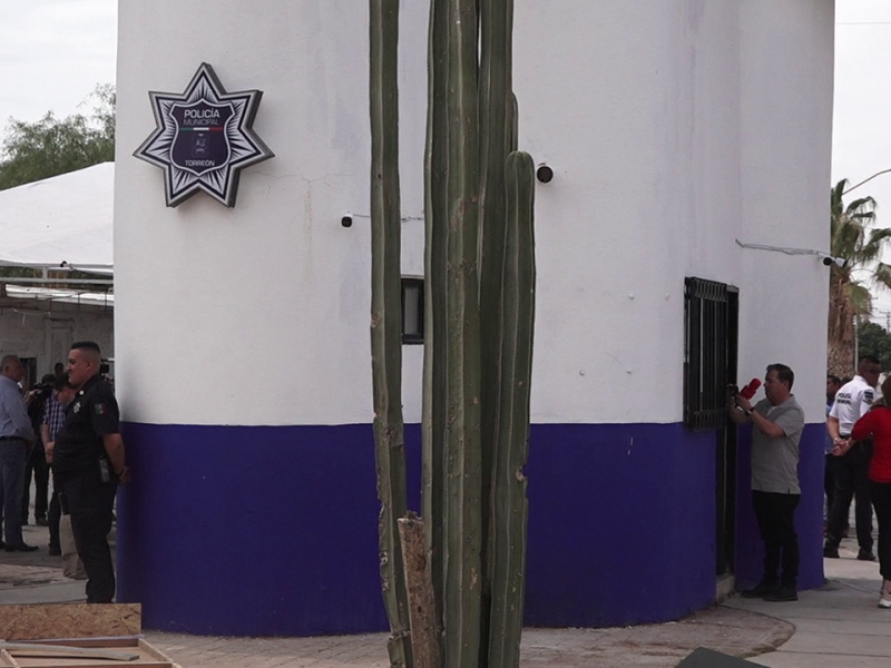 Instalan nueva caseta en La Noria en Torreón