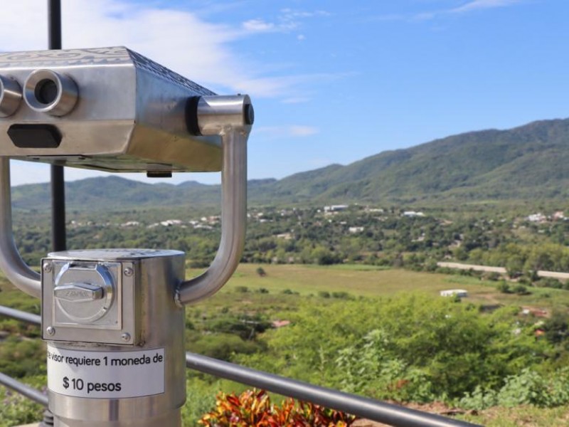 Instalan visores en mirador de Badiraguato