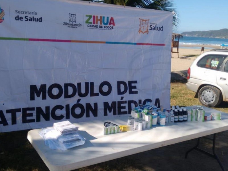 Instalarán 5 módulos médicos para turistas en playas