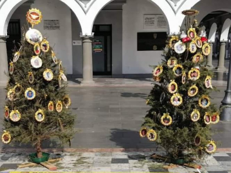 Instalarán árbol del dolor en zócalo de Veracruz 5 días