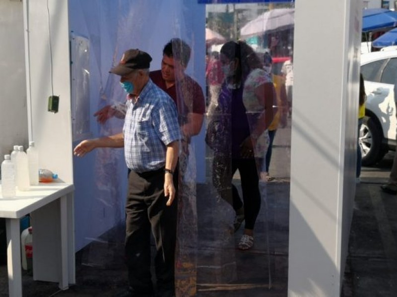 Instalarán túnel sanitizante en el Mercado Municipal de Navojoa