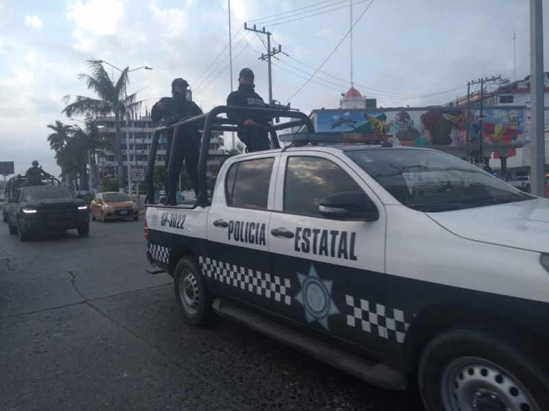 Instancias de seguridad, recorren Tuxpan