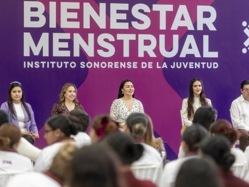 Instituto Sonorense de Juventud lanza el Botiquín de Bienestar menstrual
