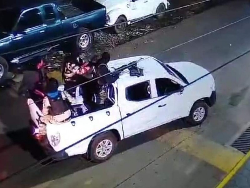Integrantes de célula delictiva atacan Jefatura de Tenencia en Tarecuato.