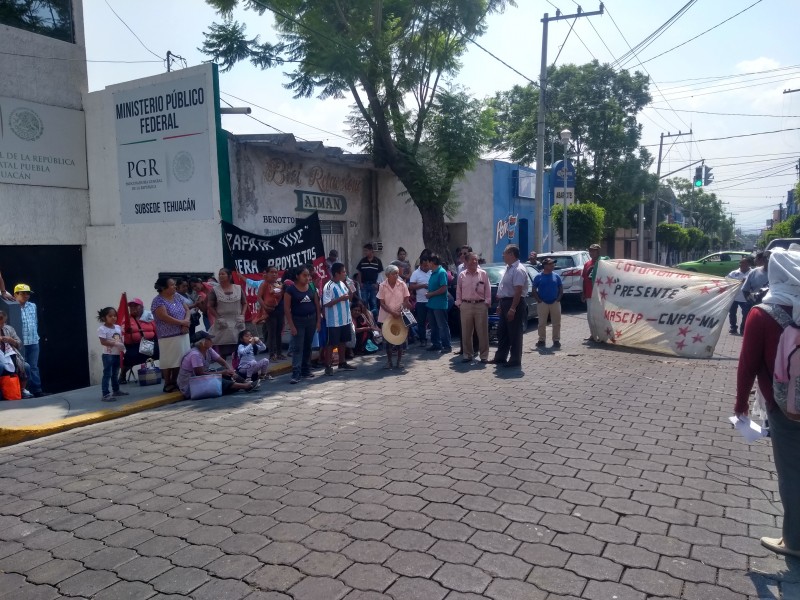 Integrantes de CNPA-MN para manifestarse frente a FGR