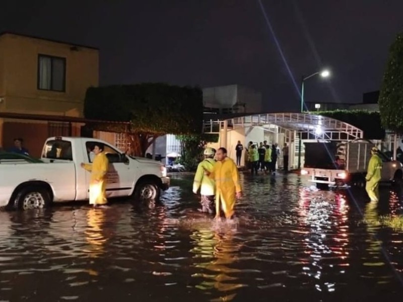 Intensas lluvias,  ahora en el sur de Querétaro y en Corregidora