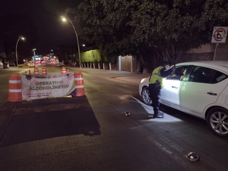 Intensifica Policía Vial operativos en Oaxaca