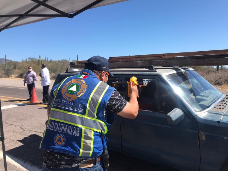 Intensifican los filtros sanitarios en Loreto