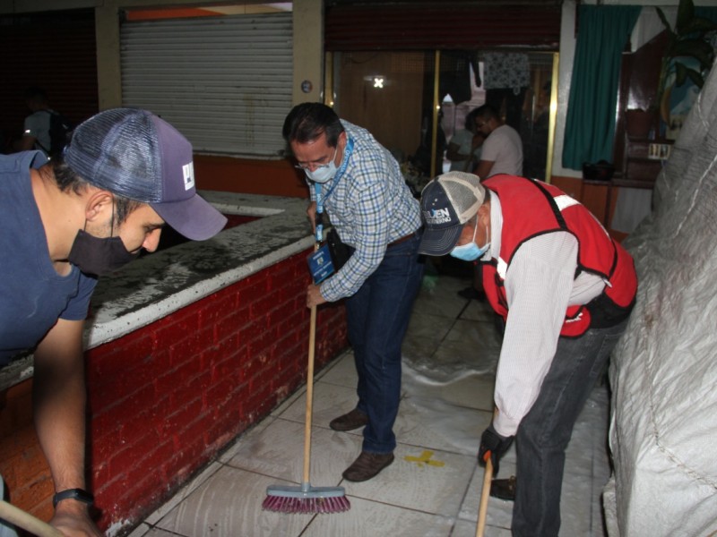Intensifican trabajos de limpieza en mercados de Zamora