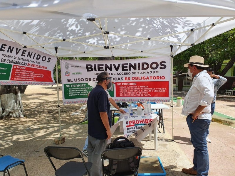 Intensifican vigilancia en playas guerrerenses por renuencia de bañistas