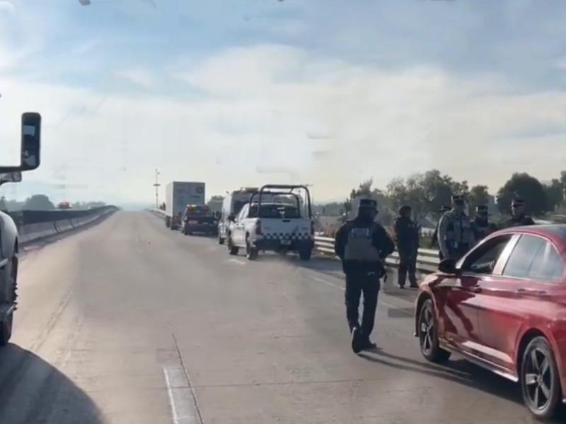 Intento de asalto provoca cierre en la autopista Puebla-Córdoba