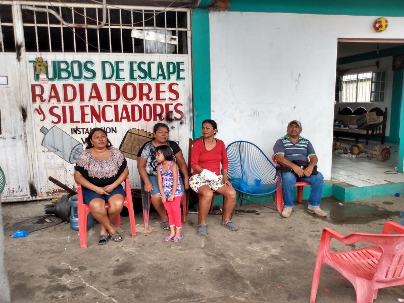 Intento de desalojo en Tehuantepec