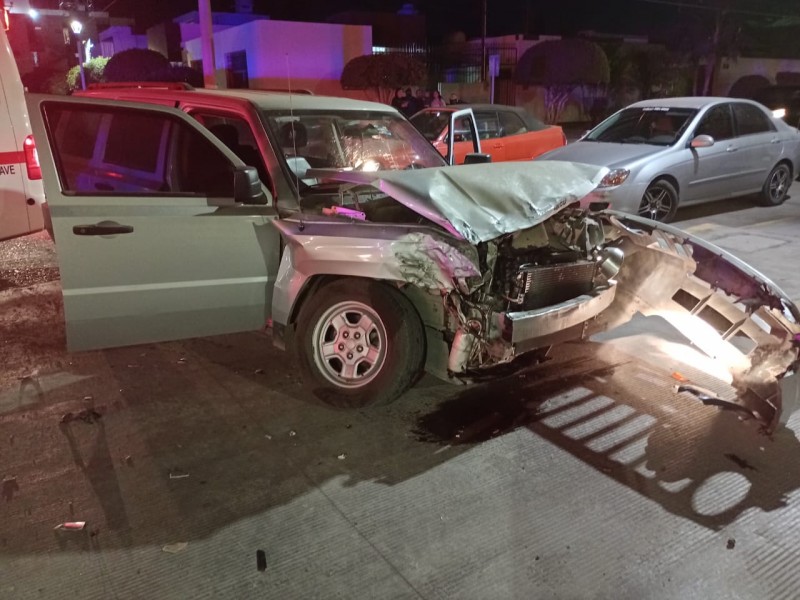 Imparables accidentes de tránsito en el centro de Guasave