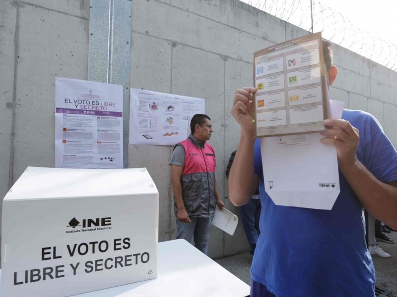 Personas privadas de su Libertad ejercen voto anticipado