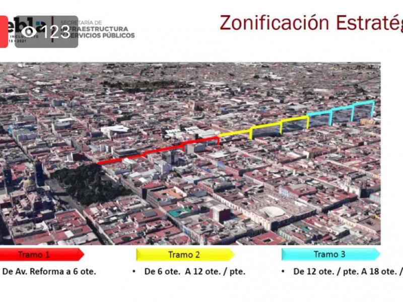 Intervención del corredor 5 de Mayo durará casi 5 meses