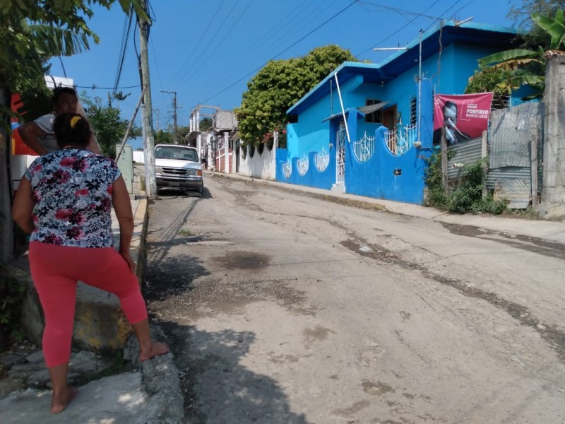 Intransitable, calle Lázaro Cárdenas de la Obrera