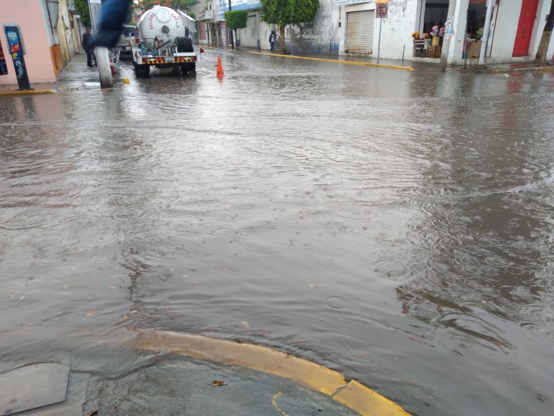 Inundaciones durante lluvias por falta de drenaje adecuado