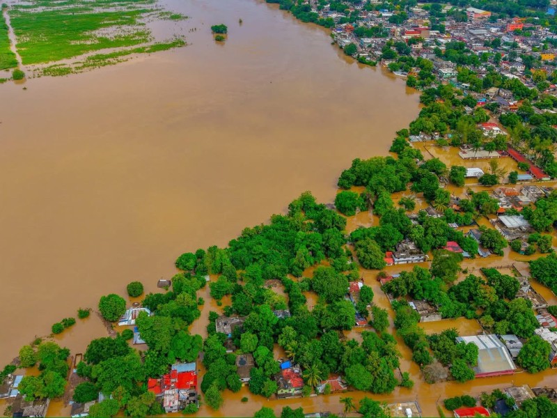 Inundaciones en El Higo, por desfogue de presa: CSP